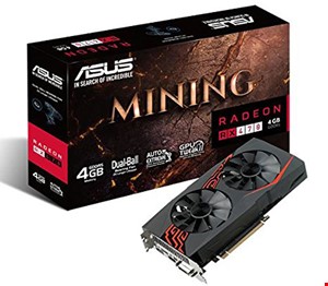 کارت گرافیک ASUS RX 470 DVI 4G استوک