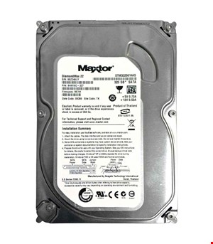 هارد اینترنال مکستور STM3320614AS ظرفیت 320 گیگابایت استوک
